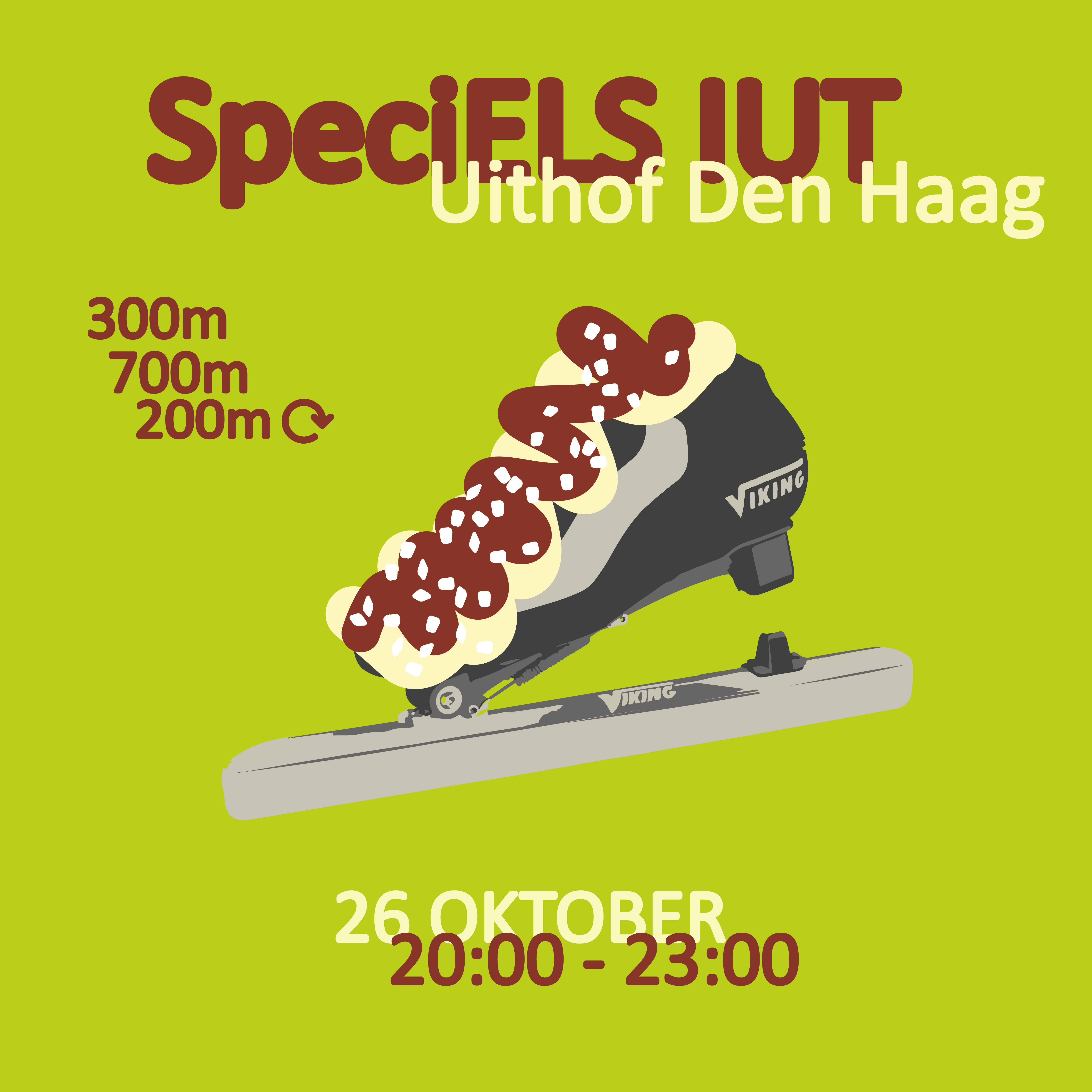 SPECIALS IUT Saturday 26 October